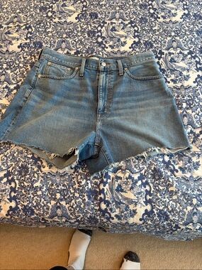 Madewell Light Blue Denim Shorts